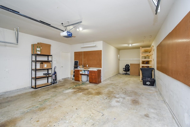 8502 Calverton Pines Ln, Houston, TX 77095 - garage featuring a garage door opener
