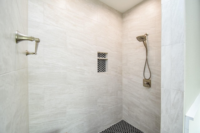 8502 Calverton Pines Ln, Houston, TX 77095 - bathroom with tiled shower