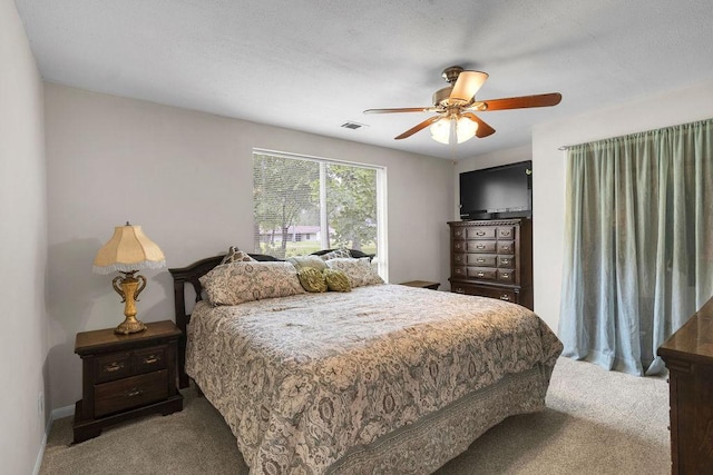 24930 Plantation Estates Ave, Porter, TX 77365 - bedroom with carpet and a ceiling fan