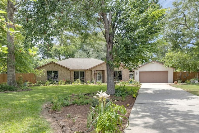24930 Plantation Estates Ave, Porter, TX 77365 - single story home with driveway and an attached garage