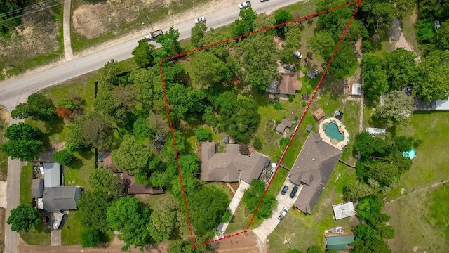 24930 Plantation Estates Ave, Porter, TX 77365 - aerial view of property's location with property parcel outlined