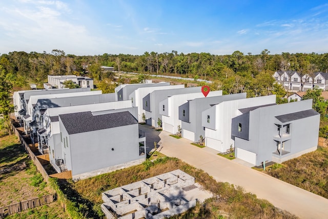 5615 Savyon Dr, Houston, TX 77091 - aerial perspective of suburban area