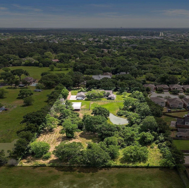 aerial overview of property's location