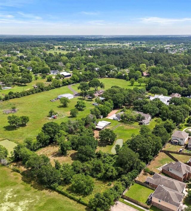 drone / aerial view