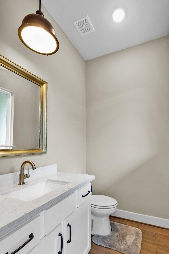 2609 Paul Quinn St, Houston, TX 77091 - bathroom with vanity and wood finished floors