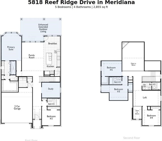 5818 Reef Ridge Dr, Manvel, TX 77578 - room layout