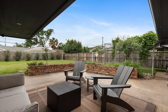 6727 Lindyann Ln, Houston, TX 77008 - view of patio / terrace