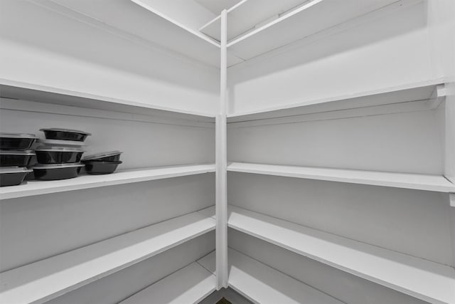 view of pantry