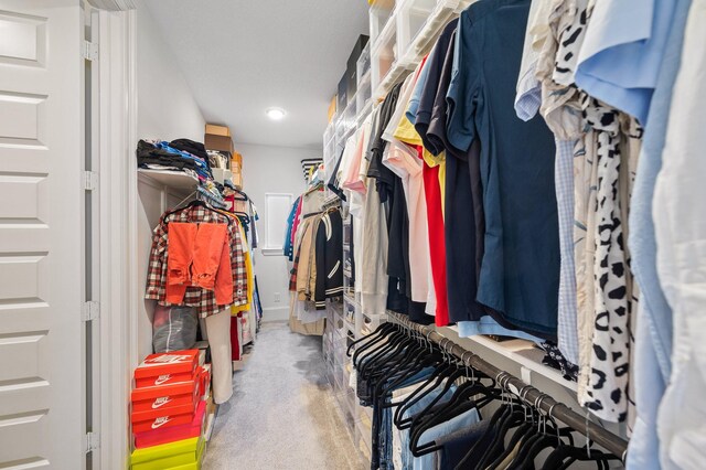 2723 Camellia Ave, Brookshire, TX 77423 - spacious closet with carpet floors