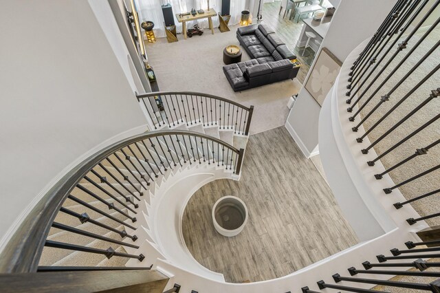 2723 Camellia Ave, Brookshire, TX 77423 - stairs with carpet