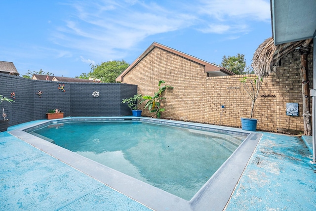 1727 Plumbwood Way, Houston, TX 77058 - view of swimming pool featuring a fenced backyard