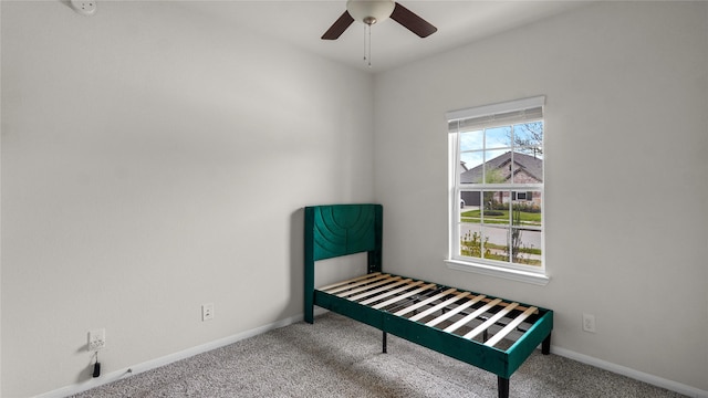 22218 Delphin Grove Dr, Hockley, TX 77447 - unfurnished room with carpet floors, ceiling fan, and baseboards