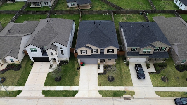22218 Delphin Grove Dr, Hockley, TX 77447 - aerial perspective of suburban area