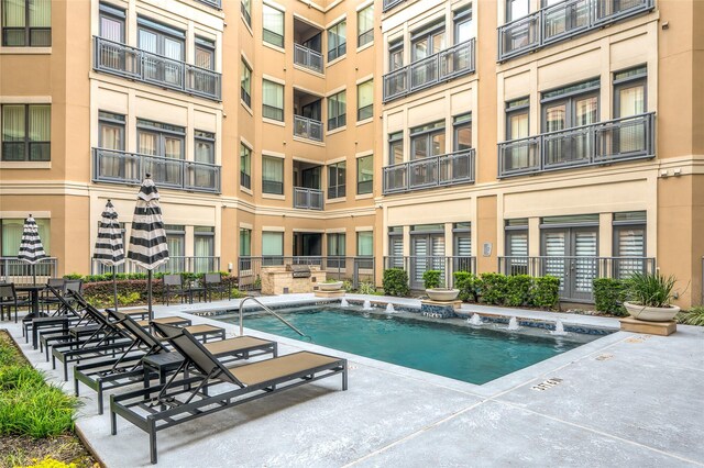 view of community pool