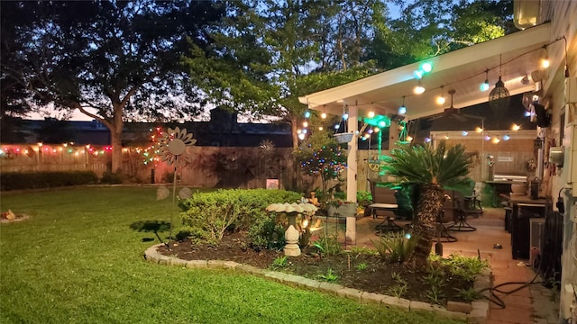 15223 Hillside Park Way, Cypress, TX 77433 - view of yard featuring a patio area