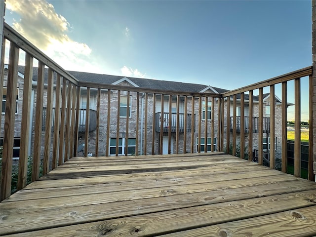 11905 Algonquin Dr Unit 10, Houston, TX 77089 - view of wooden deck