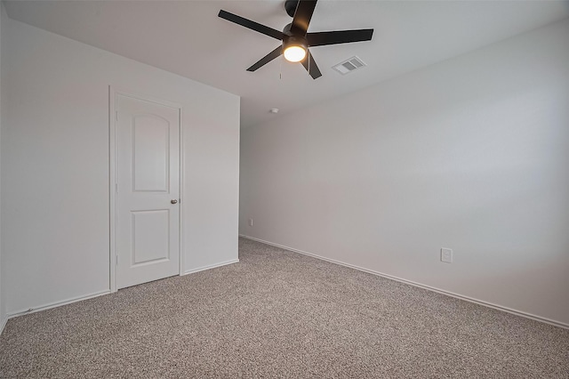 5422 Evergreen Heights Ln, Spring, TX 77373 - carpeted spare room with ceiling fan and baseboards