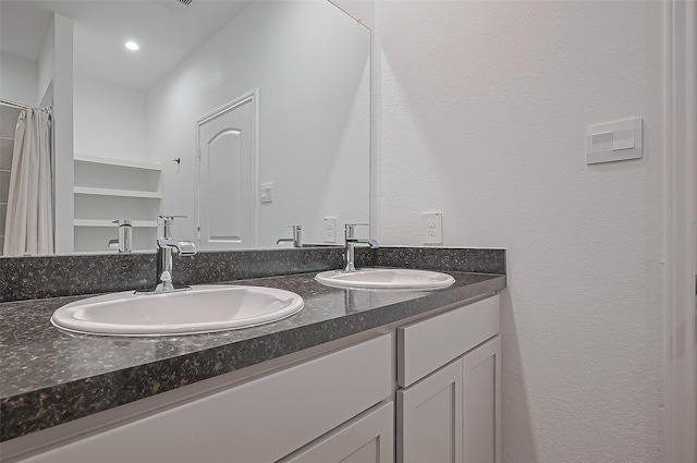5422 Evergreen Heights Ln, Spring, TX 77373 - full bath with double vanity