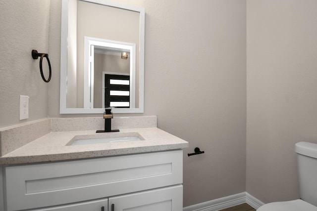 8103 Venus Dr, Houston, TX 77088 - bathroom featuring toilet and vanity
