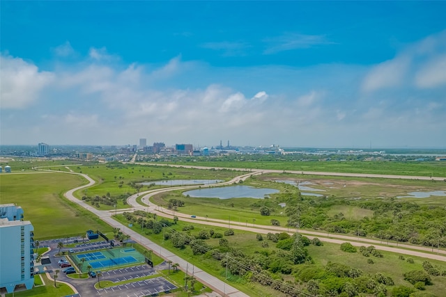 801 E Beach Dr Unit Tw2008, Galveston, TX 77550 - bird's eye view of a large body of water