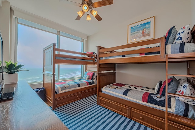 801 E Beach Dr Unit Tw2008, Galveston, TX 77550 - bedroom with carpet