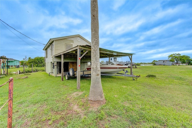1577 Channel Dr, Brazoria, TX 77422 - view of outbuilding
