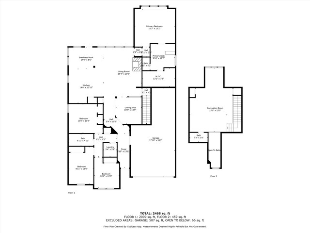 2610 Granite River Ln, Conroe, TX 77385 - property floor plan