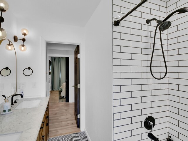 507 Patricia, San Antonio, TX 78216 - bathroom featuring double vanity