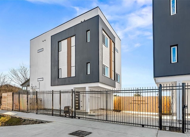 3620 Lehall St, Houston, TX 77021 - view of property exterior featuring a fenced front yard and stucco siding