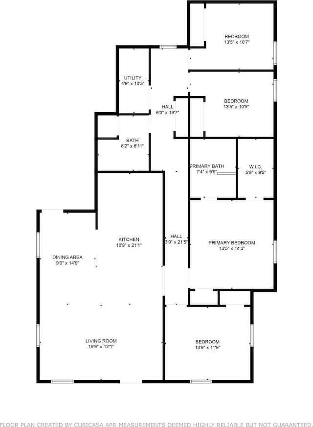 3853 Rosedale St, Houston, TX 77004 - view of floor plan / room layout