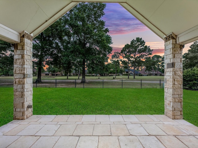 20722 Lavone Dr, Porter, TX 77365 - view of yard with a patio area