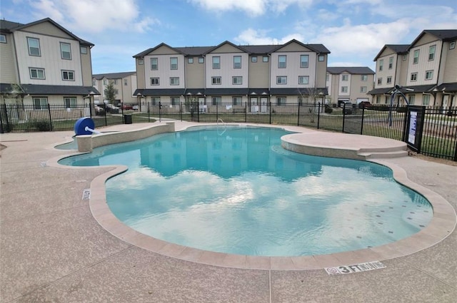 12603 Telge Rd Unit 11E-F, Cypress, TX 77429 - community pool with a residential view and a patio