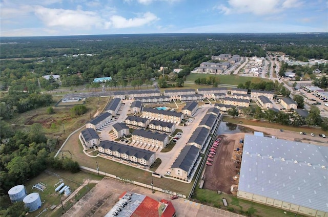 12603 Telge Rd Unit 11E-F, Cypress, TX 77429 - aerial overview of property's location featuring a heavily wooded area