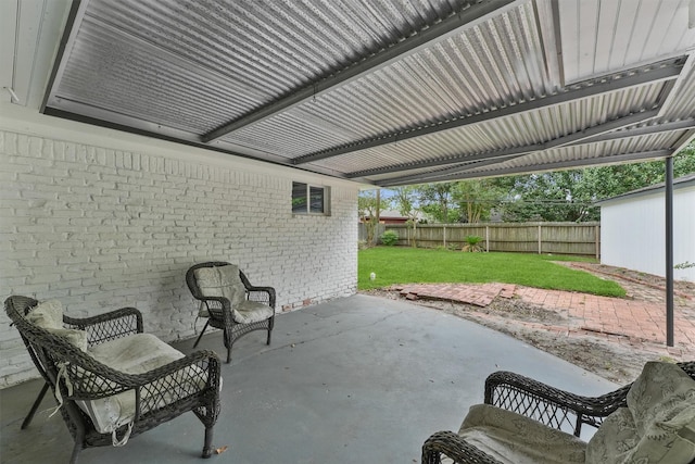 5927 Warm Springs Rd, Houston, TX 77035 - view of patio