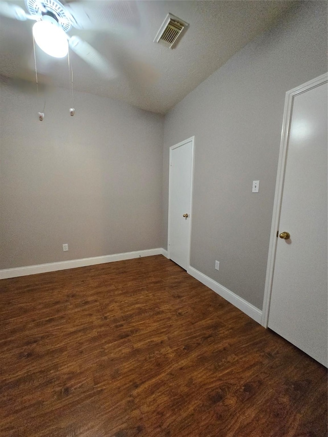 2727 N Larkspur Cir, Pearland, TX 77584 - unfurnished room with wood finished floors and a ceiling fan