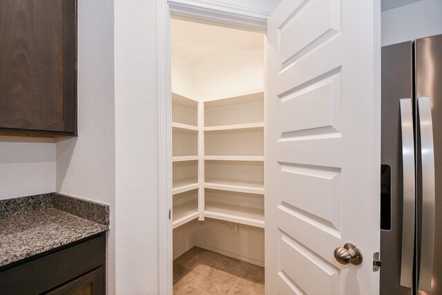 view of pantry