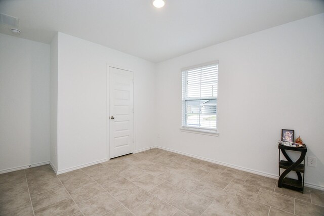view of empty room