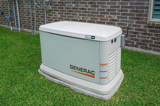 exterior view of a power unit