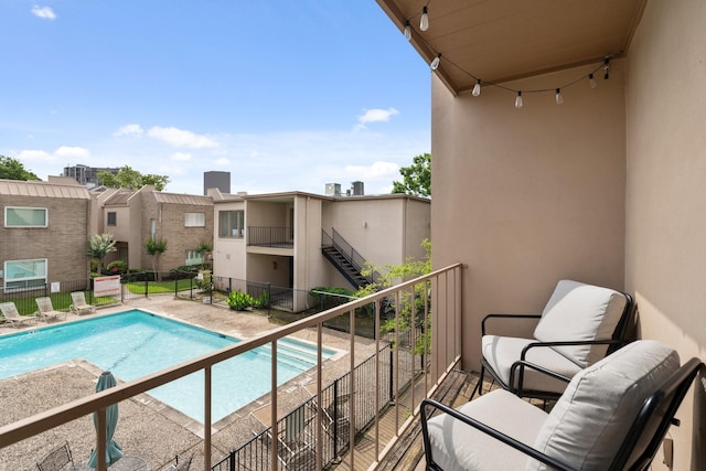1115 Augusta Dr Unit 8, Houston, TX 77057 - balcony featuring view of pool area