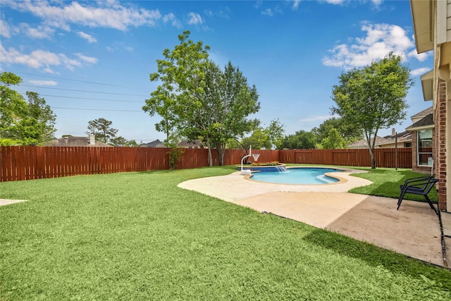 1703 Lakewinds Dr, Missouri City, TX 77459 - view of pool with a patio