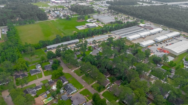 aerial view of property's location