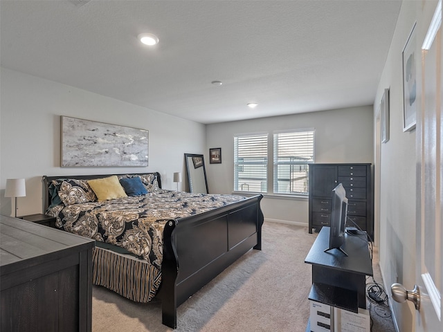 14506 Sweet Cherry Dr, Houston, TX 77069 - bedroom with carpet flooring, baseboards, and recessed lighting