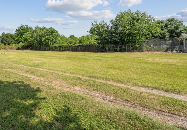 11802 Hamblin Rd, Cypress, TX 77429 - view of yard