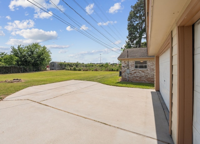 11802 Hamblin Rd, Cypress, TX 77429 - view of patio