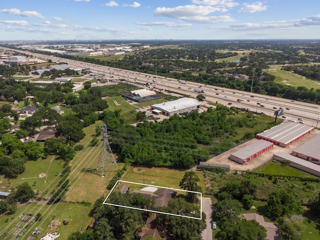 11802 Hamblin Rd, Cypress, TX 77429 - aerial view of property's location featuring property parcel outlined and a main thoroughfare