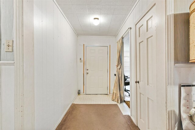 2316 Cleveland Ave, Waco, TX 76706 - doorway to outside with carpet floors