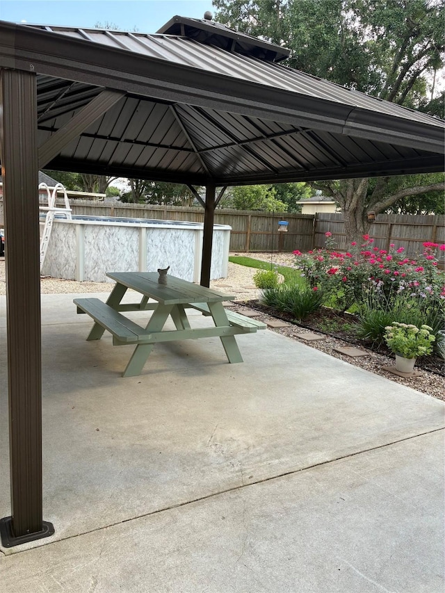 3233 Greenhead St, Katy, TX 77493 - view of community featuring a gazebo and a patio area