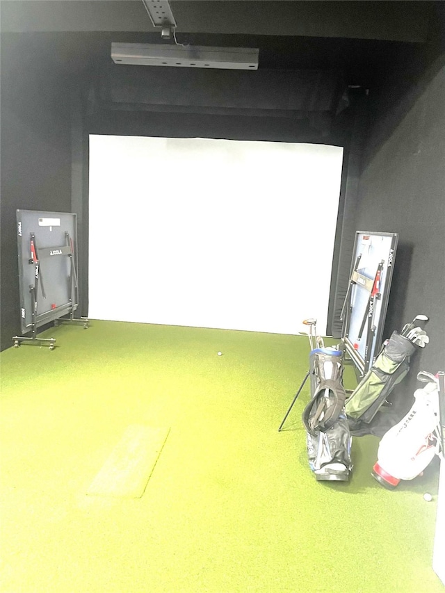 202 Golfview Dr, Normangee, TX 77871 - view of garage