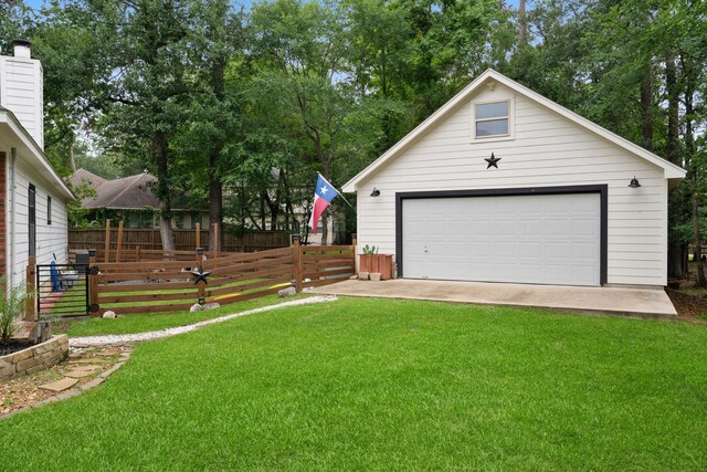 2838 Sunburst Ln, Montgomery, TX 77356 - view of detached garage