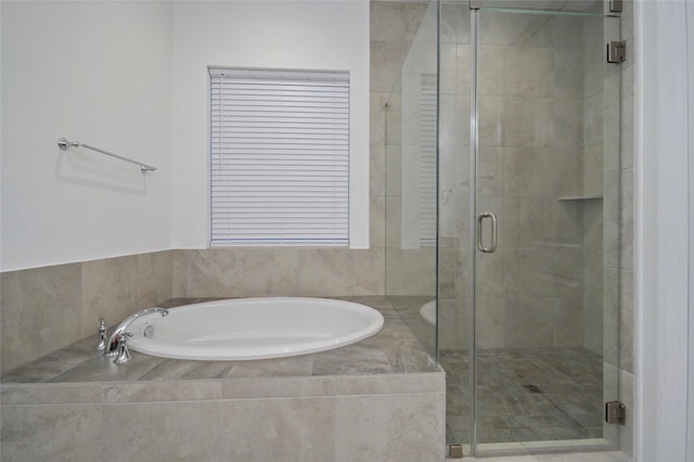 3622 Lannister Ln, Houston, TX 77055 - bathroom with a garden tub and a stall shower